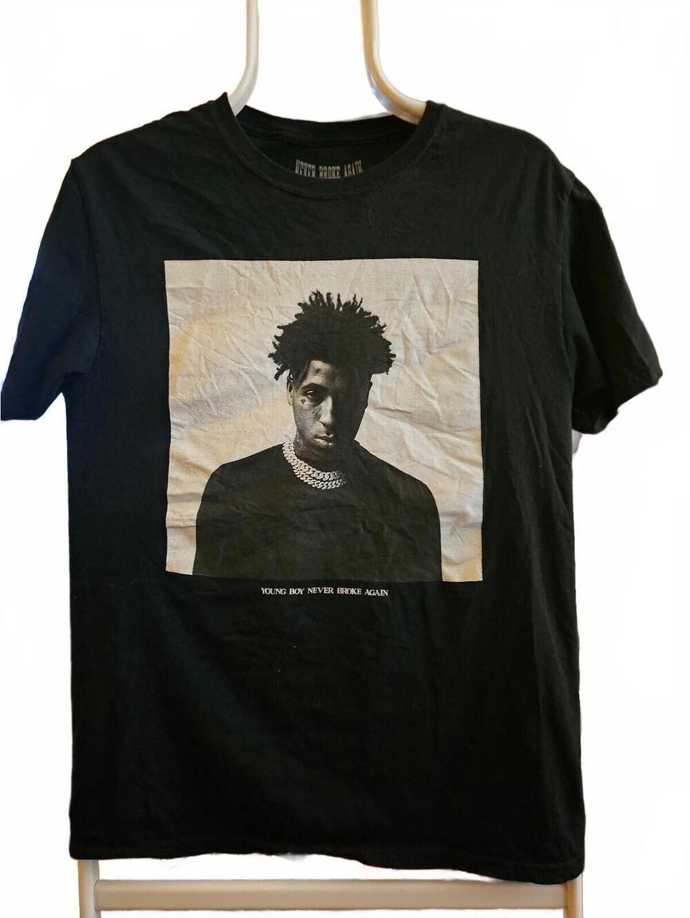 YoungBoy Never Broke Again Black T-Shirt - unisex Small